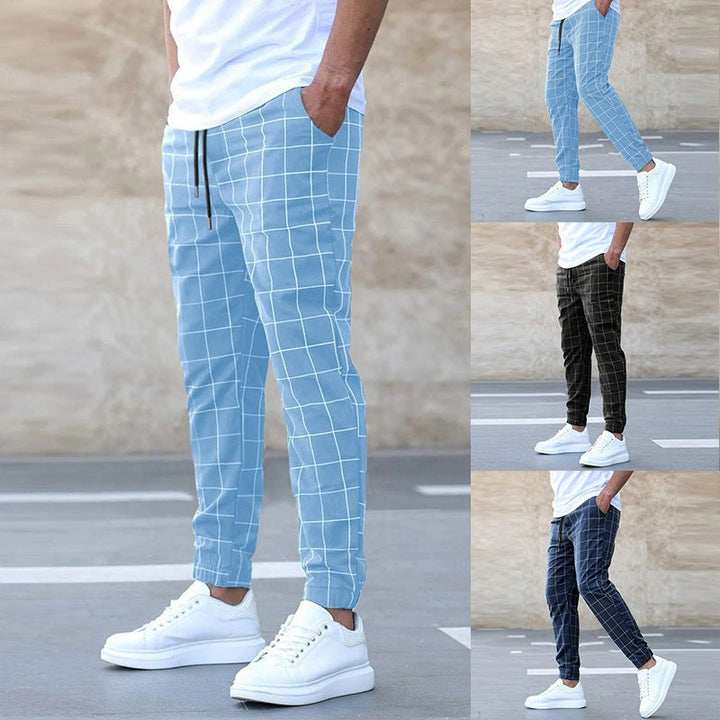 COLOMBO | CALÇA JOGGER XADREZ MASCULINA