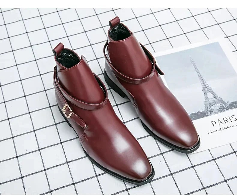 Botas de Couro Genuíno Manuel Acevedo