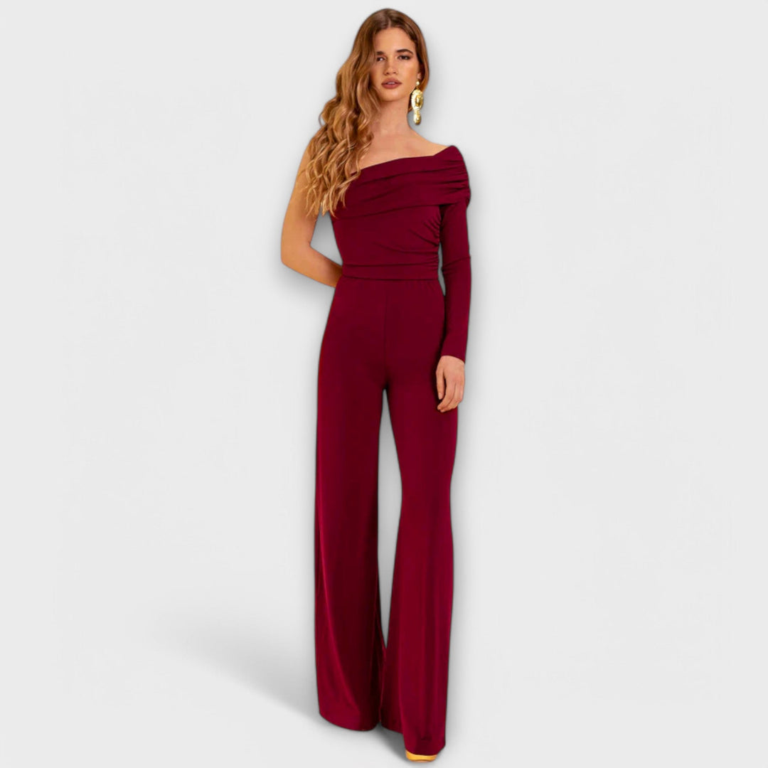 Jumpsuit Elegante com Uma Manga
