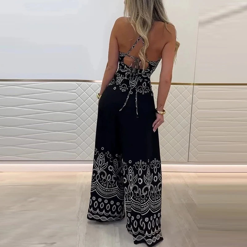 Gulshat – Conjunto de Calças Estiloso com Estampa