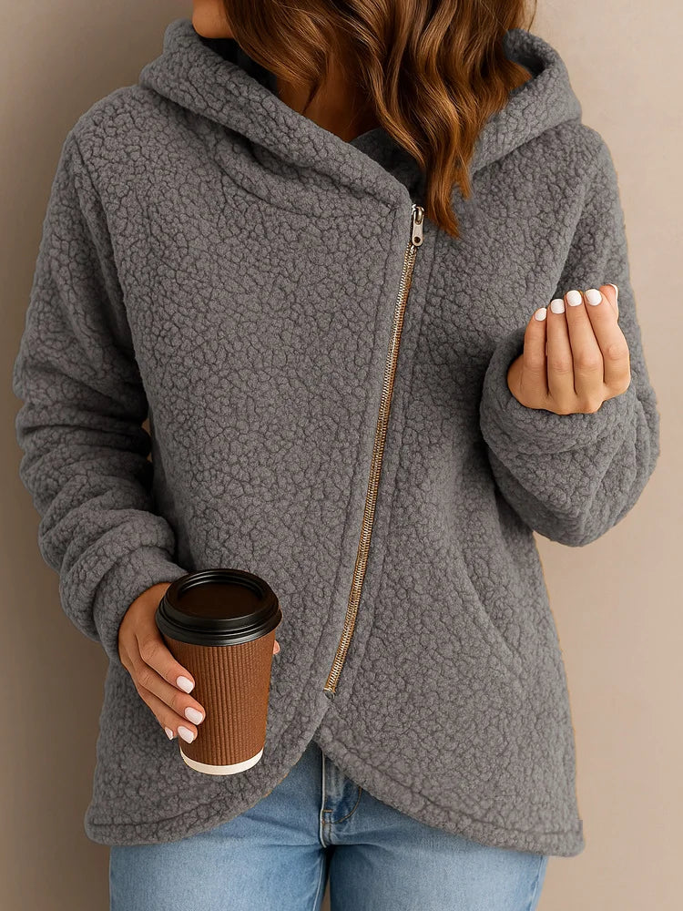 Wendie - Casaco Polar Cozy Zip