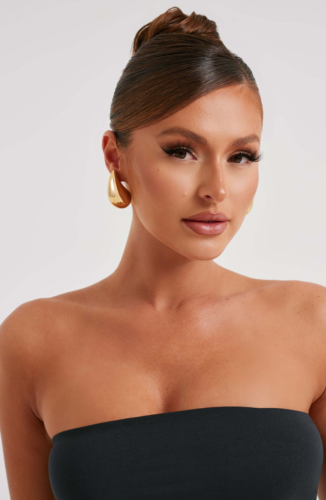 Brincos Fayth Grandes - Ouro