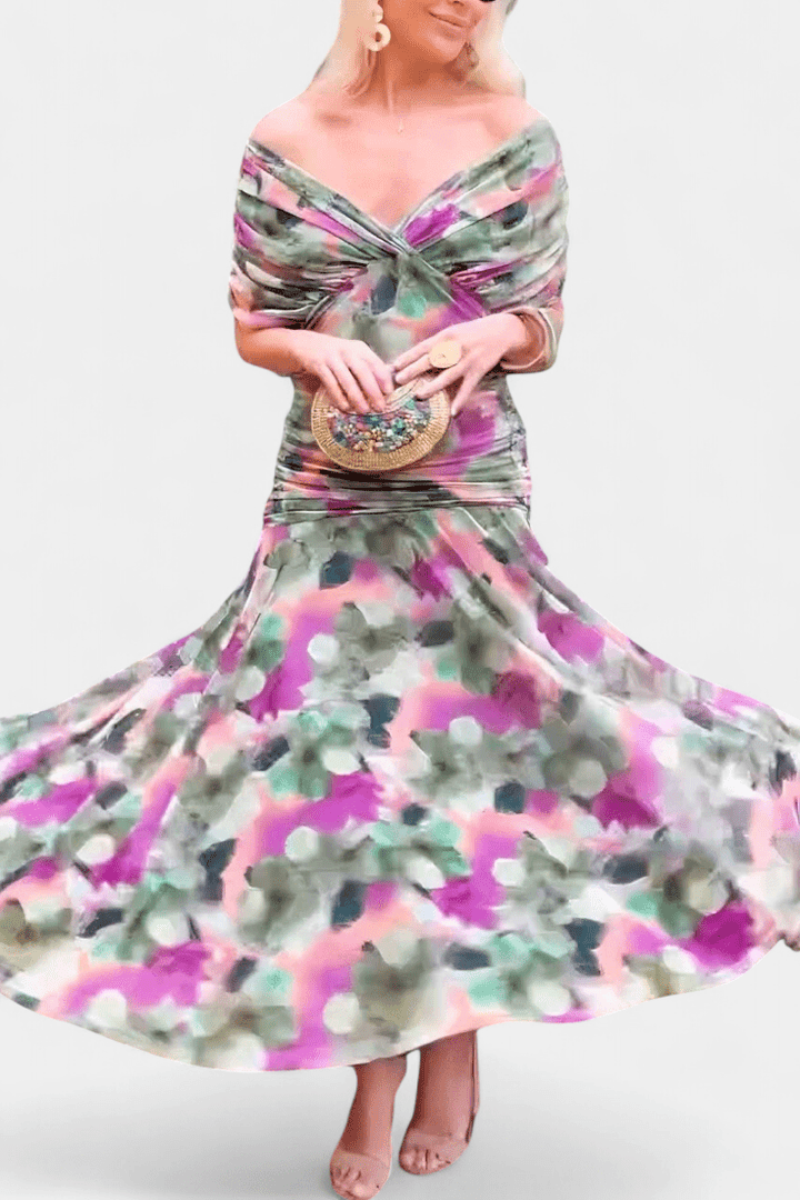 Luana® | Vestido elegante com decote em V