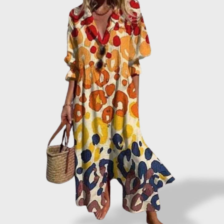 Odessa - Vestido Boho de Linho