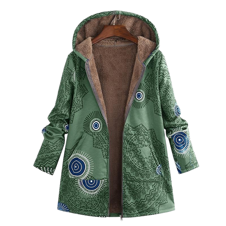 ILGA™– CASACO COM ESTAMPA FLORAL