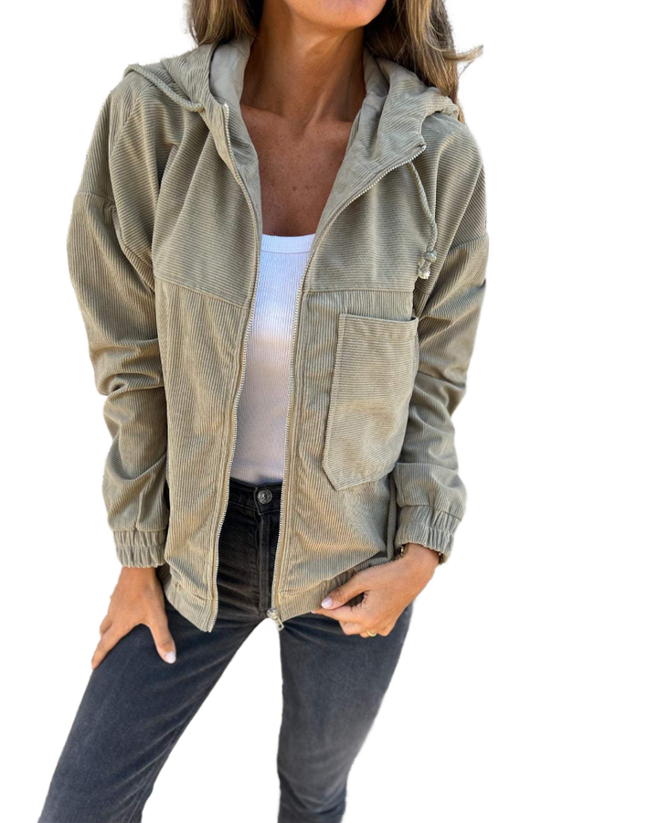 ISABELLA - Casaco em Veludo Cotelê