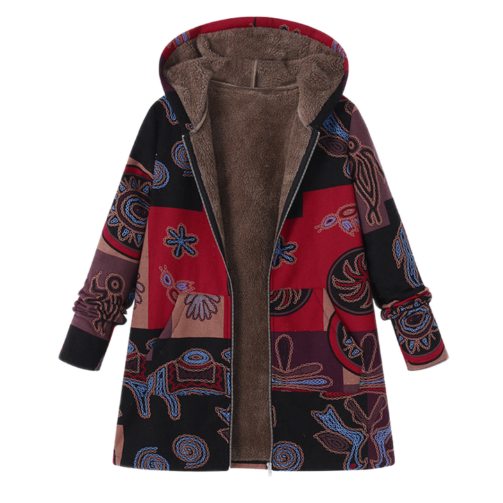 ILGA™– CASACO COM ESTAMPA FLORAL