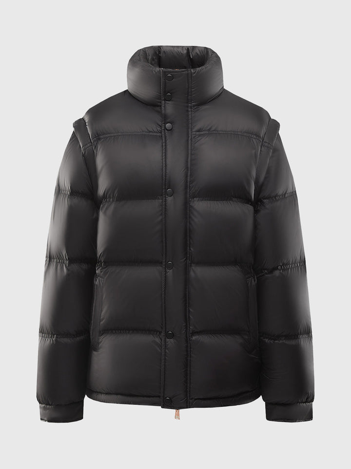 Casaco Puffer Frente e Verso