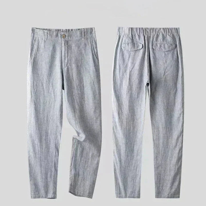 Savelli™ | Terno de linho elegante