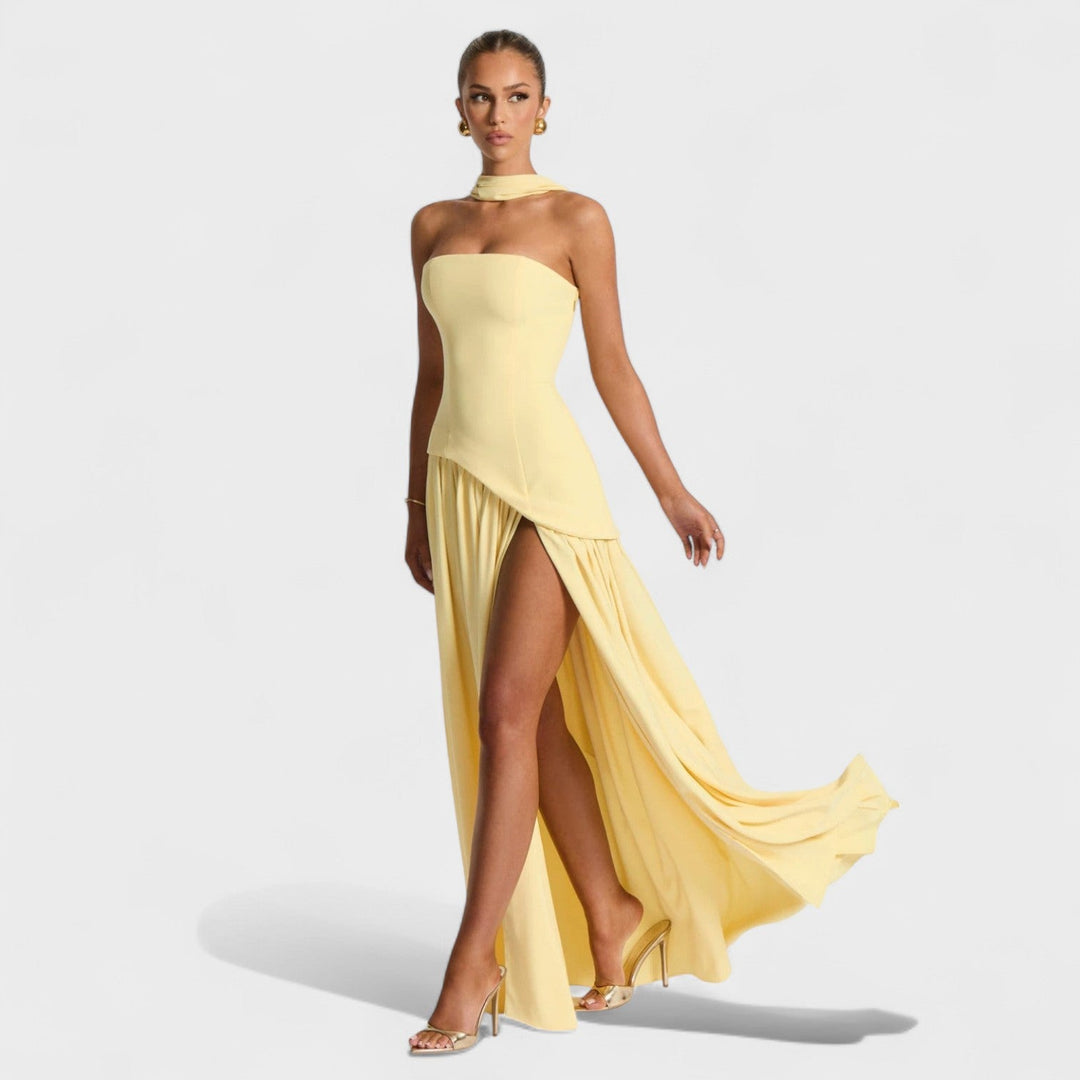 Vestido de Gala Leonor - Edição Elegante