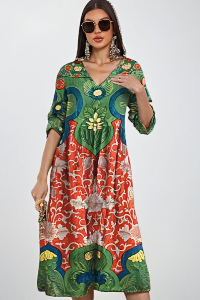 Vintessa™ – Vestido Vintage Romântico para Cada Passo