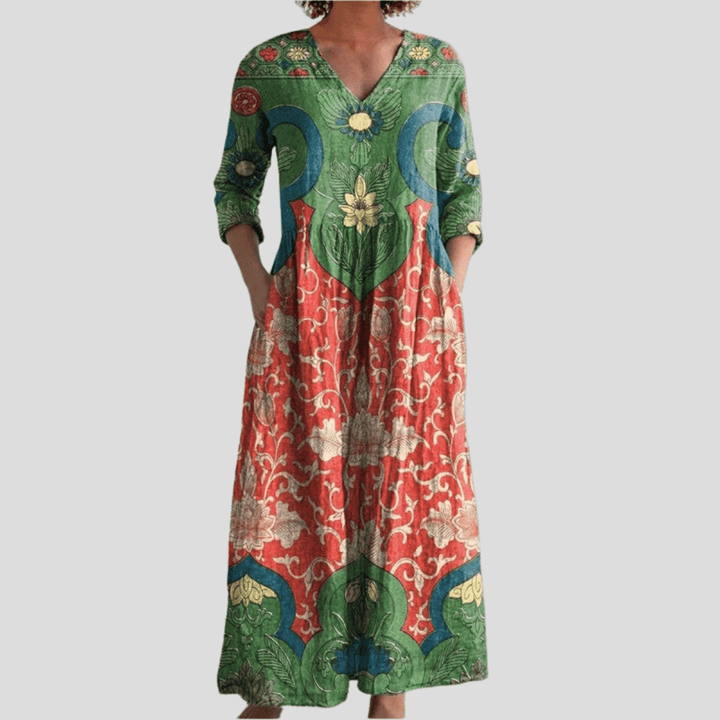 Vintessa™ – Vestido Vintage Romântico para Cada Passo