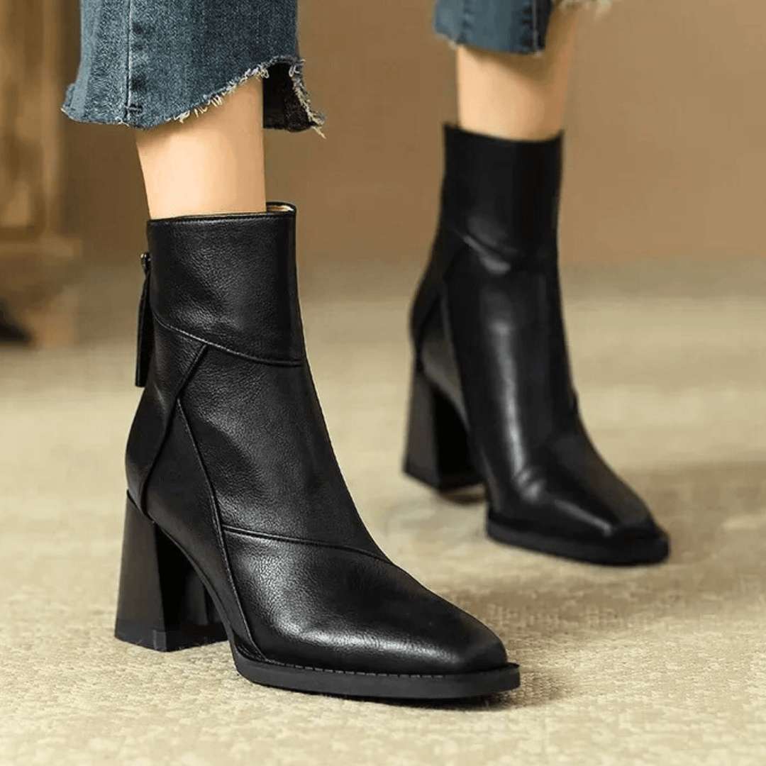 Bota feminina NÉRIA — Elegância firme para todos os dias