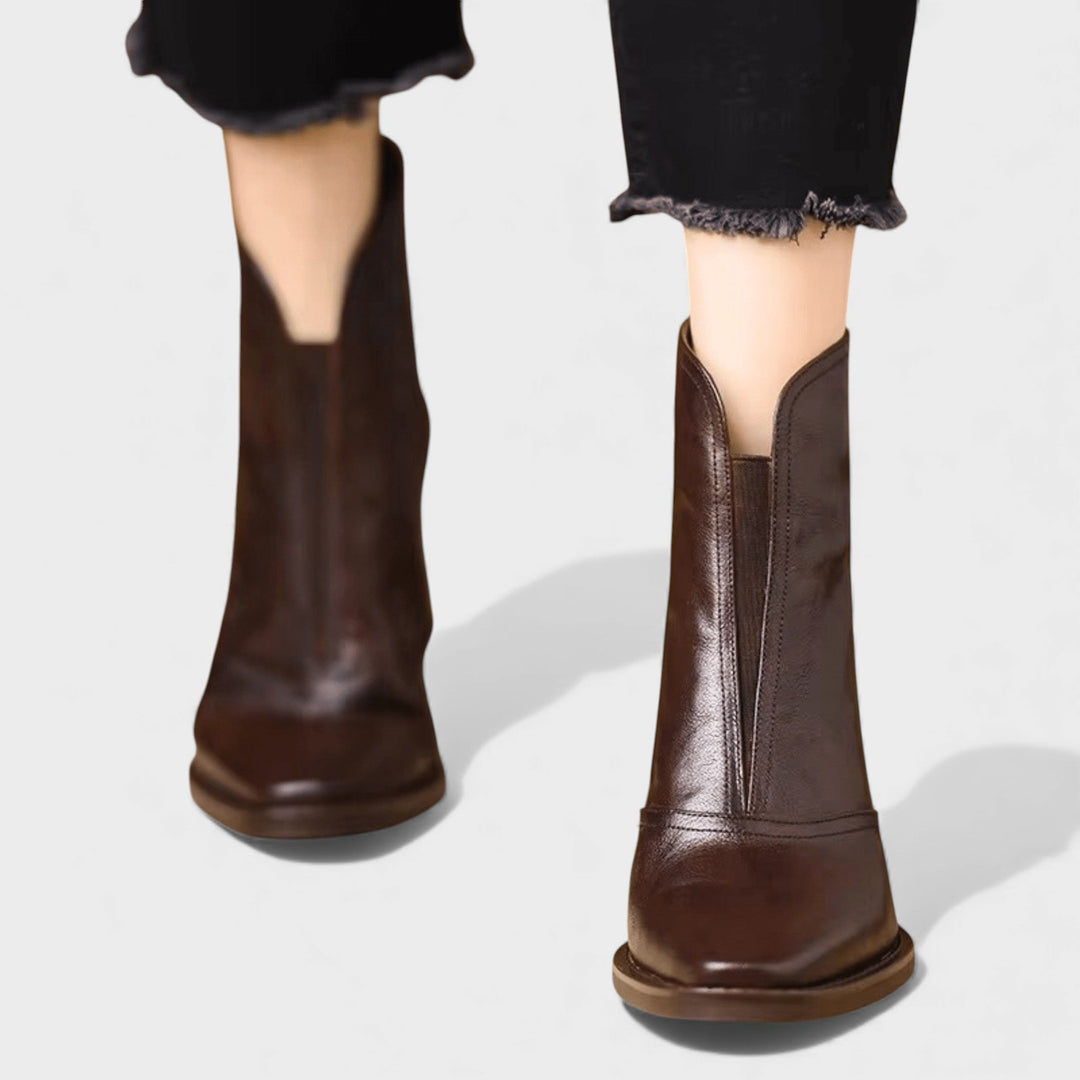 Sélia - Botas de Tacão Médio