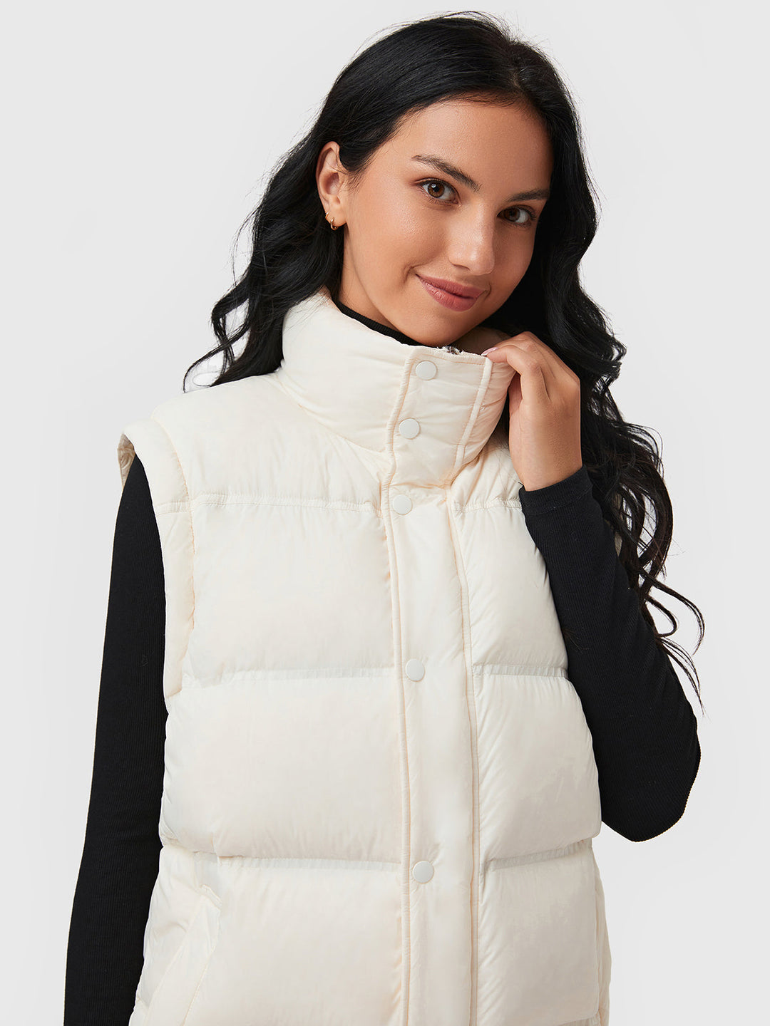 Casaco Puffer Frente e Verso